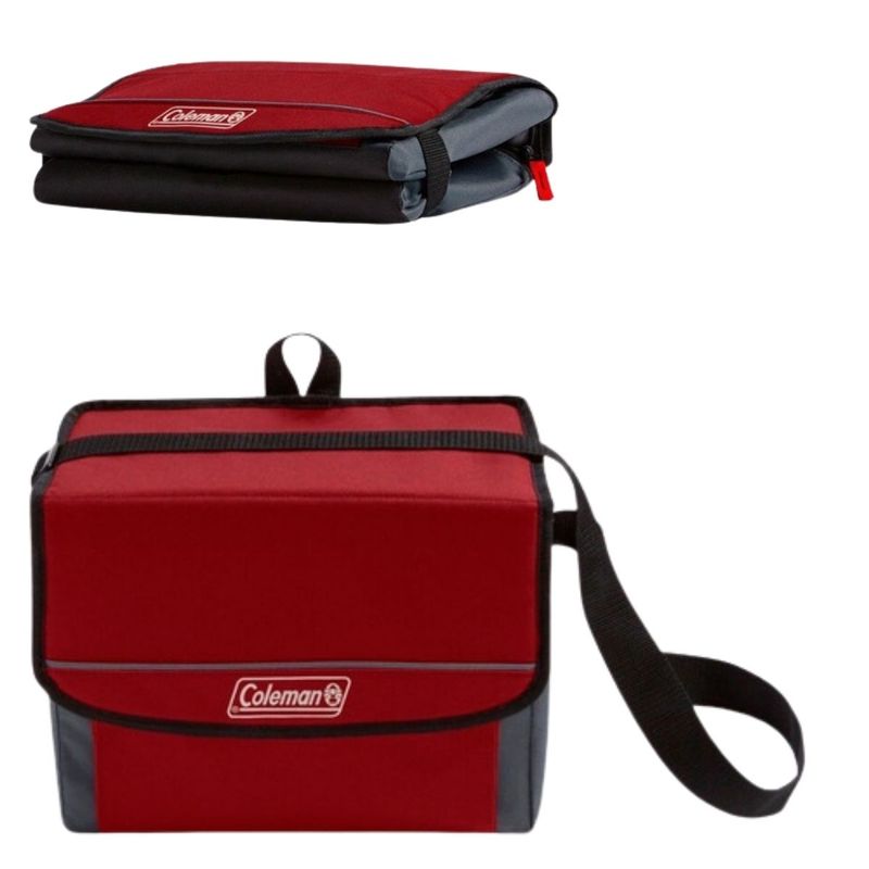 Coleman-Plegable-Para-18-Latas-Color-Bordo
