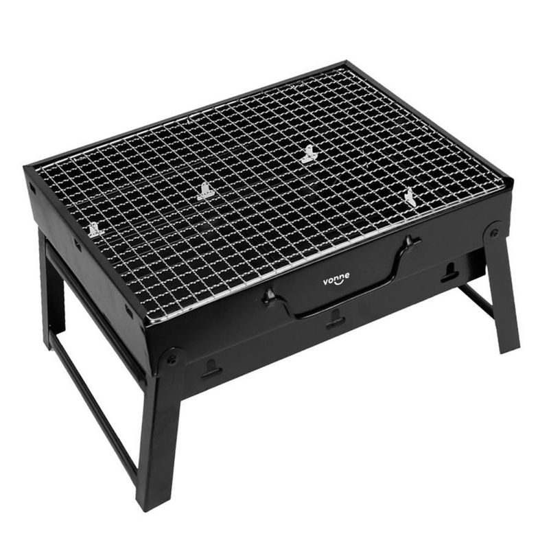 Parrilla-Brasero-Portatil-Plegable-Vonne-BRACP-37-Cm-X-26-Cm-Acero-2