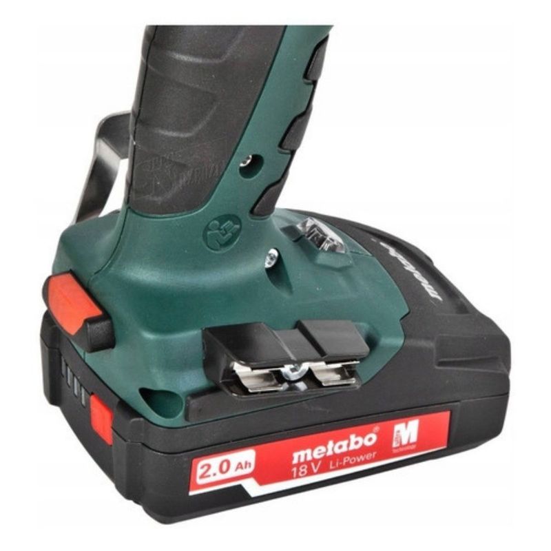 Taladro Percutor a Batería Metabo SB 18 18V 2,0Ah + 2 Baterías