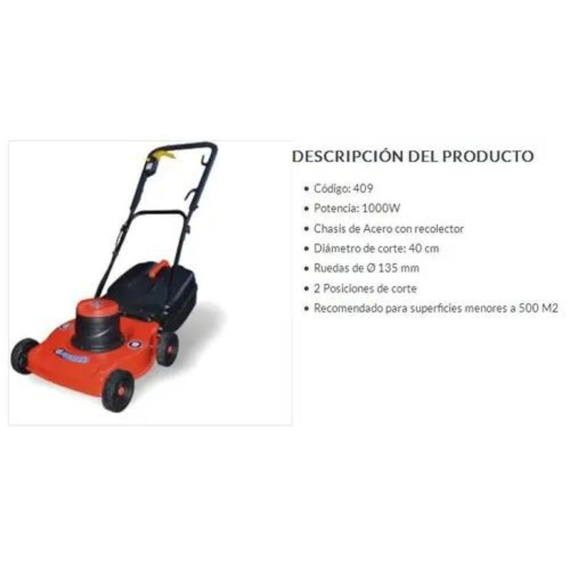 Cortadora-de-Cesped-Plumita-409-con-bolsa-34hp-1400w-4