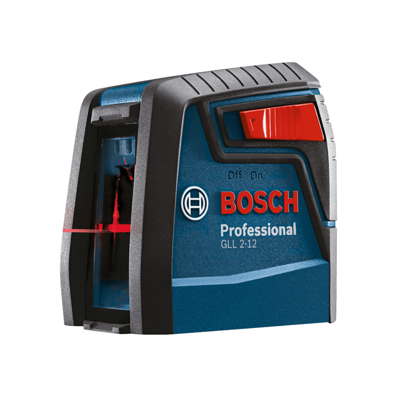 Nivel Láser Bosch GLL 2-12 alcance 12m con soporte