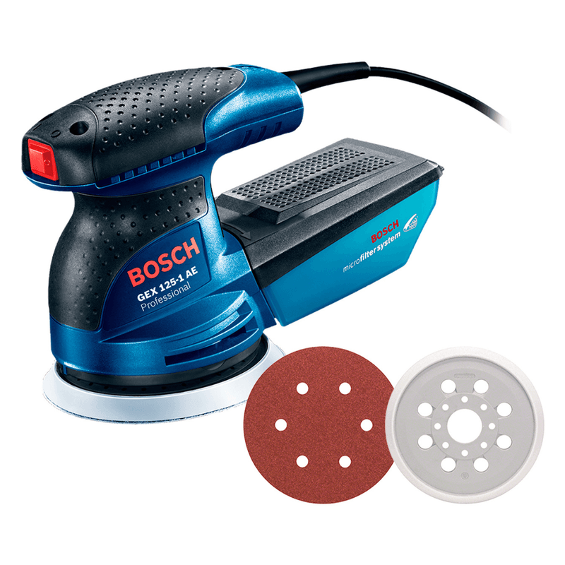 LIJADORA EXCENTRICA GEX 125-1 AE PROFESIONAL 250W BOSCH