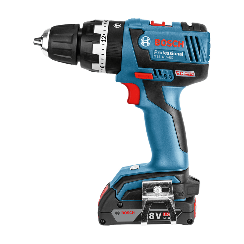 Taladro inalambrico 18 BOSCH Voltios GSB 18V-50 + PERCUCION / BOSCH-7-E-2