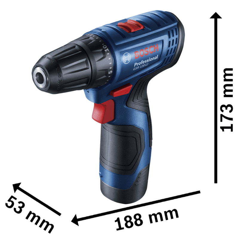 Ripley - ATORNILLADOR DE IMPACTO 1/4' 12V GDR 120-LI + TALADRO ATORNILLADOR  3/8' 12V GSR 120-LI BOSCH