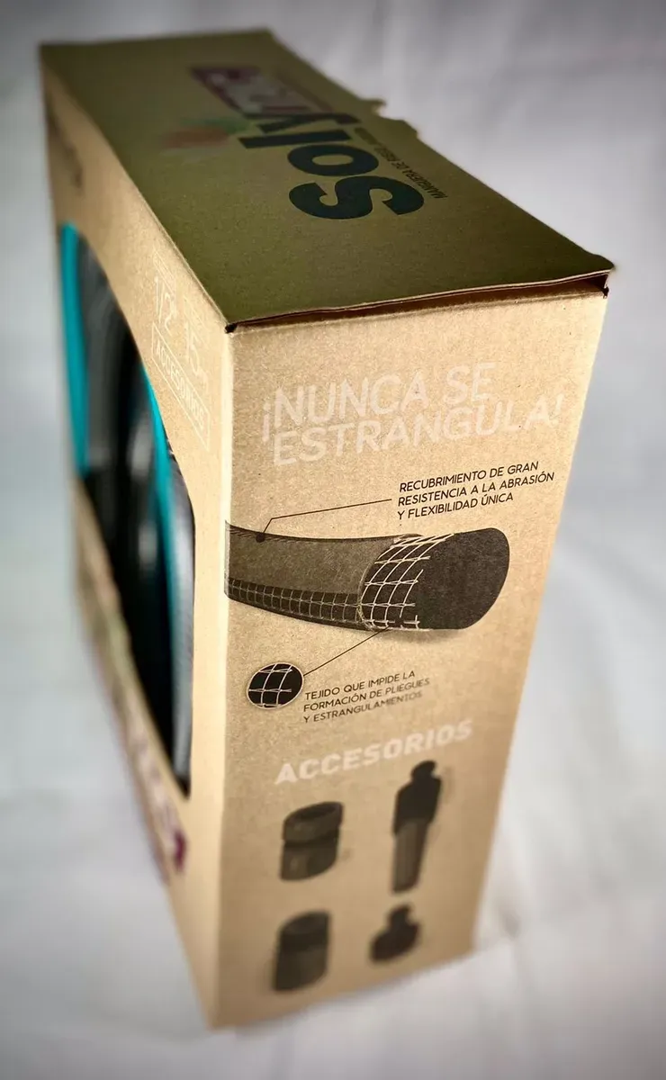 Manguera Kit De Riego Soly Tac 1/2 X 15 M + Acc Anticolapso